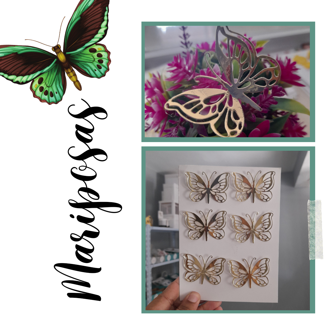 Mariposas 2" (1 capa) DMF
