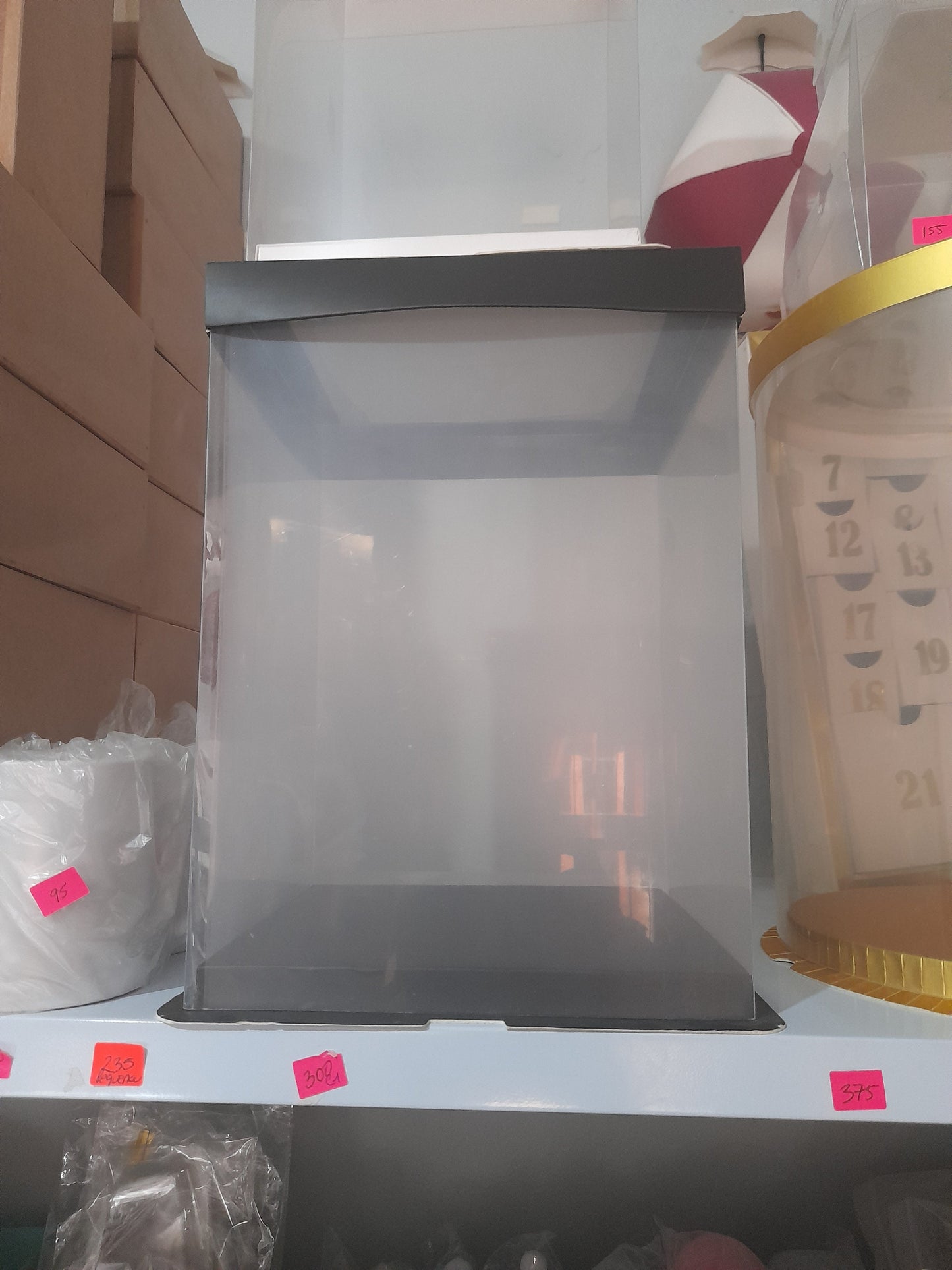 CAJA DE ACETATO 22X22X24PULG