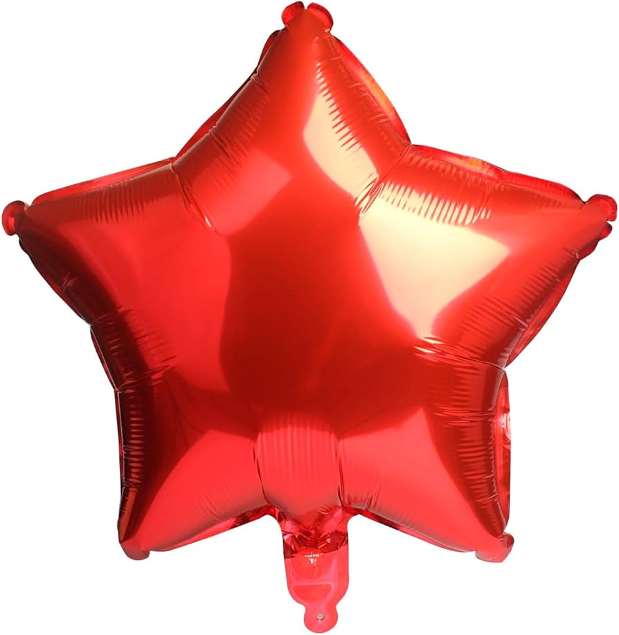 7.6 Globos estrellas de 18 pulg.