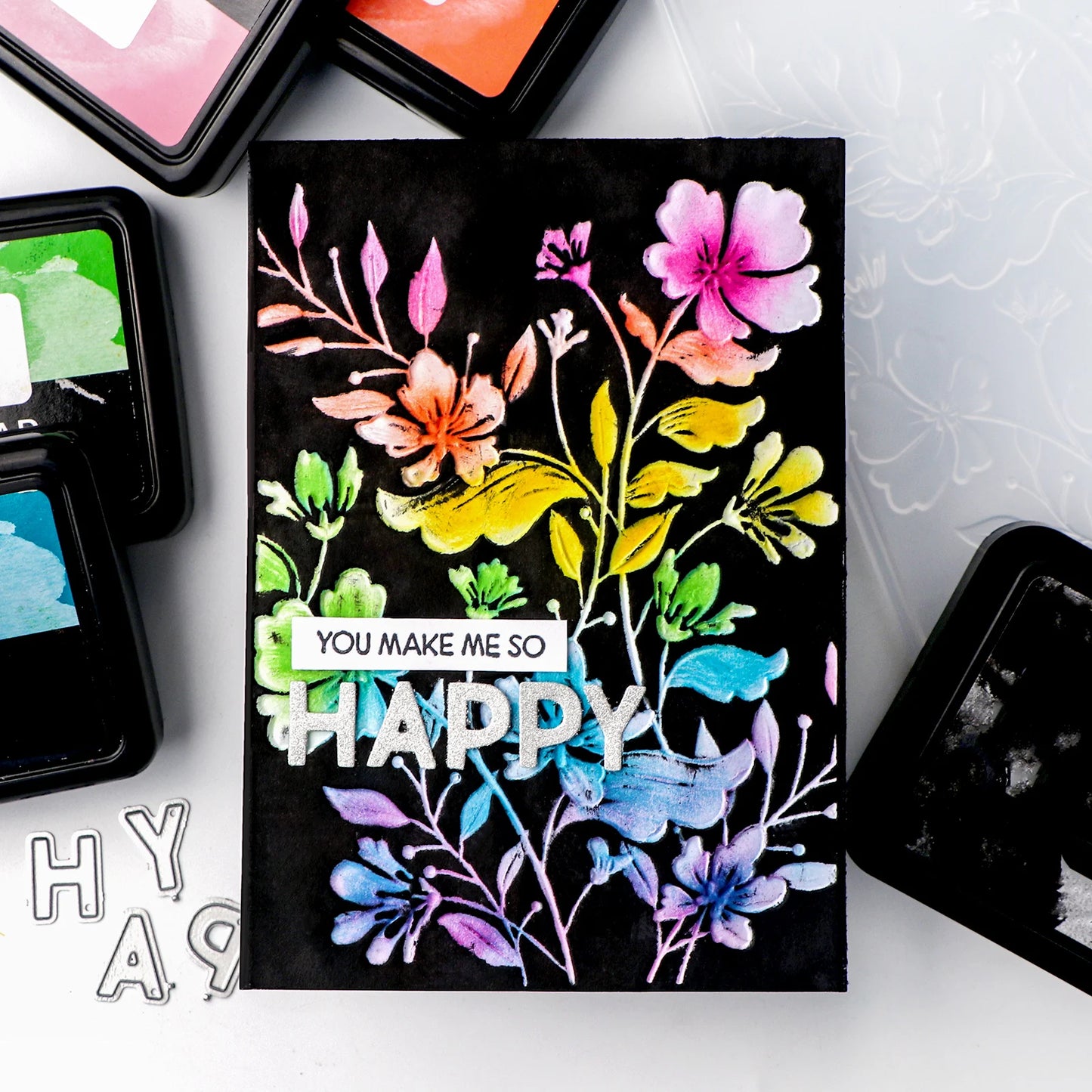 Carpeta de Embossing 3D para Scrapbooking, AT0073