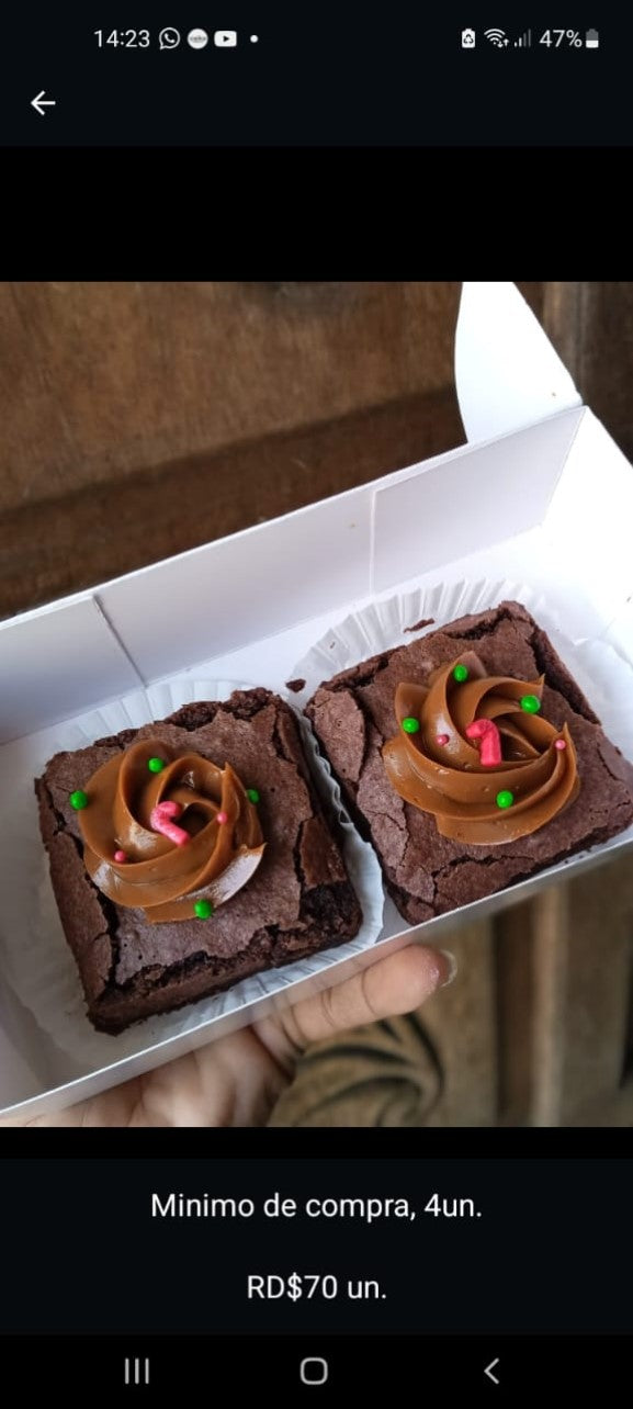 CG2 CAJAS PARA BROWNIES