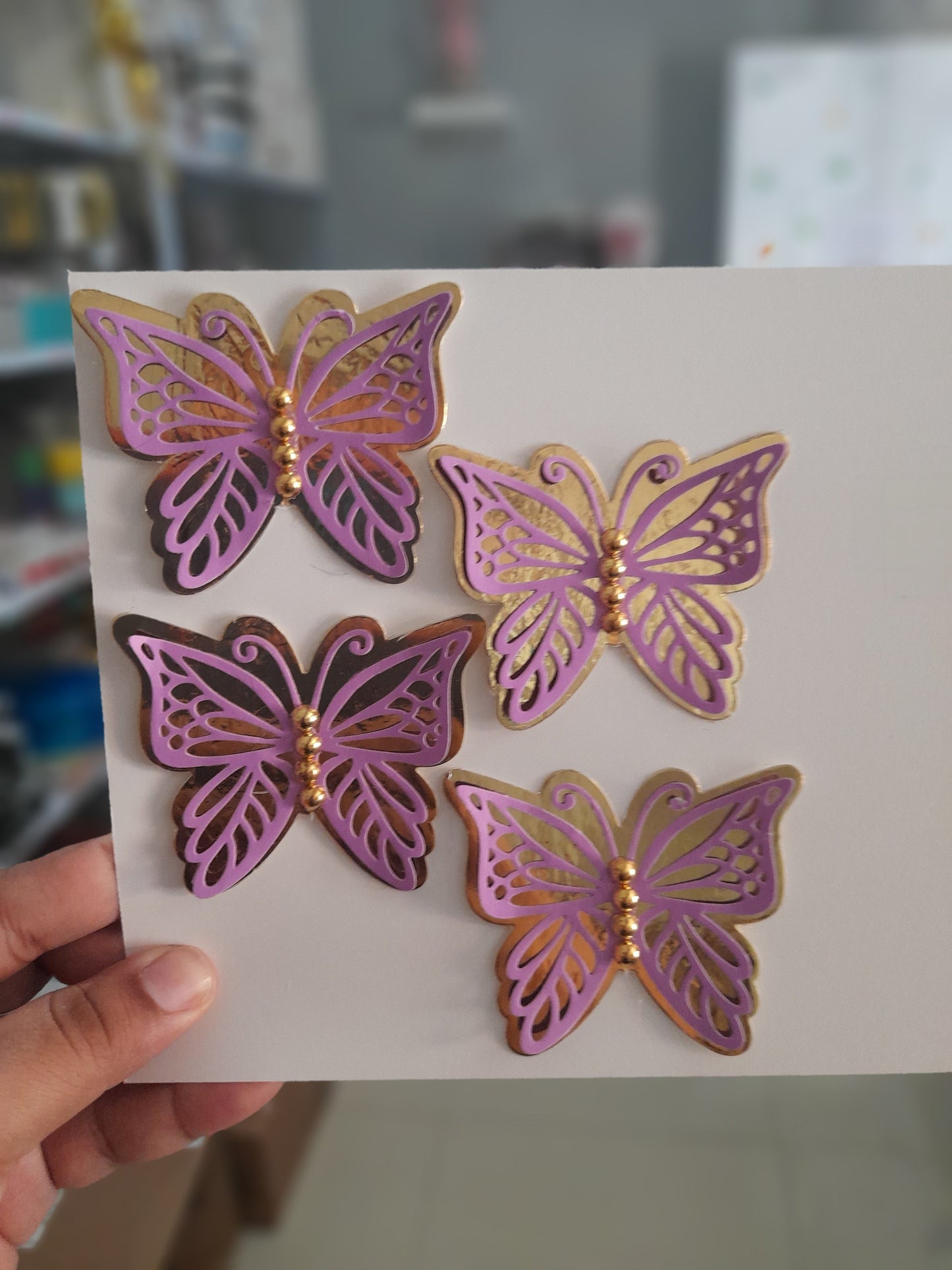 Mariposas 3 pulg. 2 capas DMF