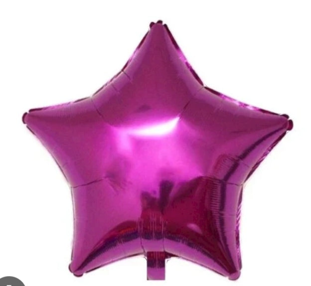 7.6 Globos estrellas de 18 pulg.