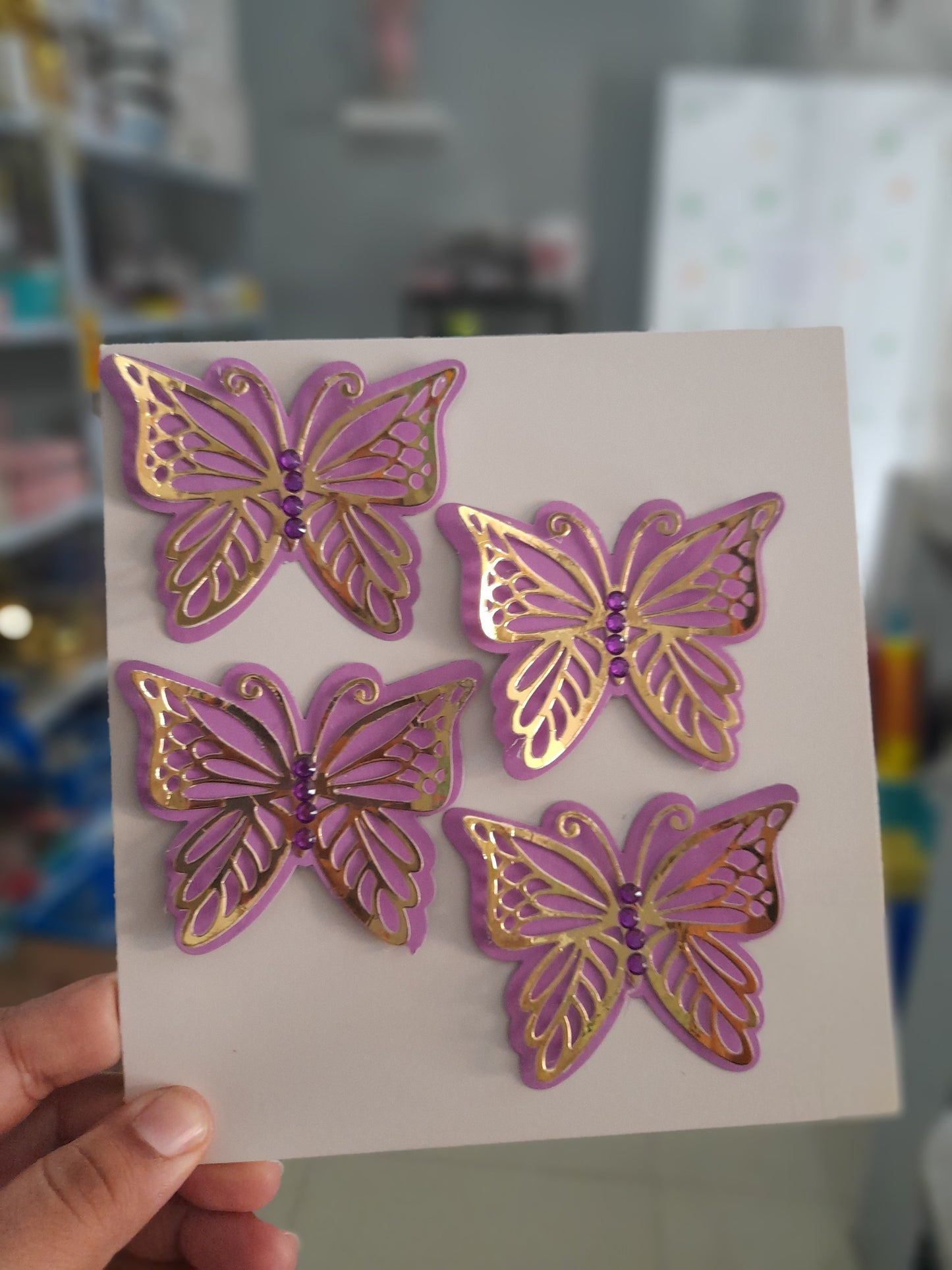 Mariposas 3 pulg. 2 capas DMF