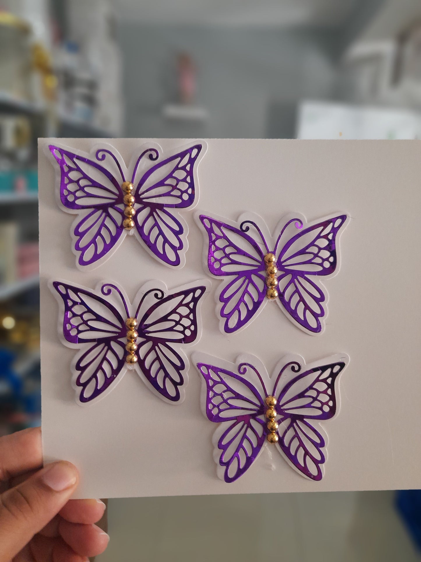 Mariposas 3 pulg. 2 capas DMF