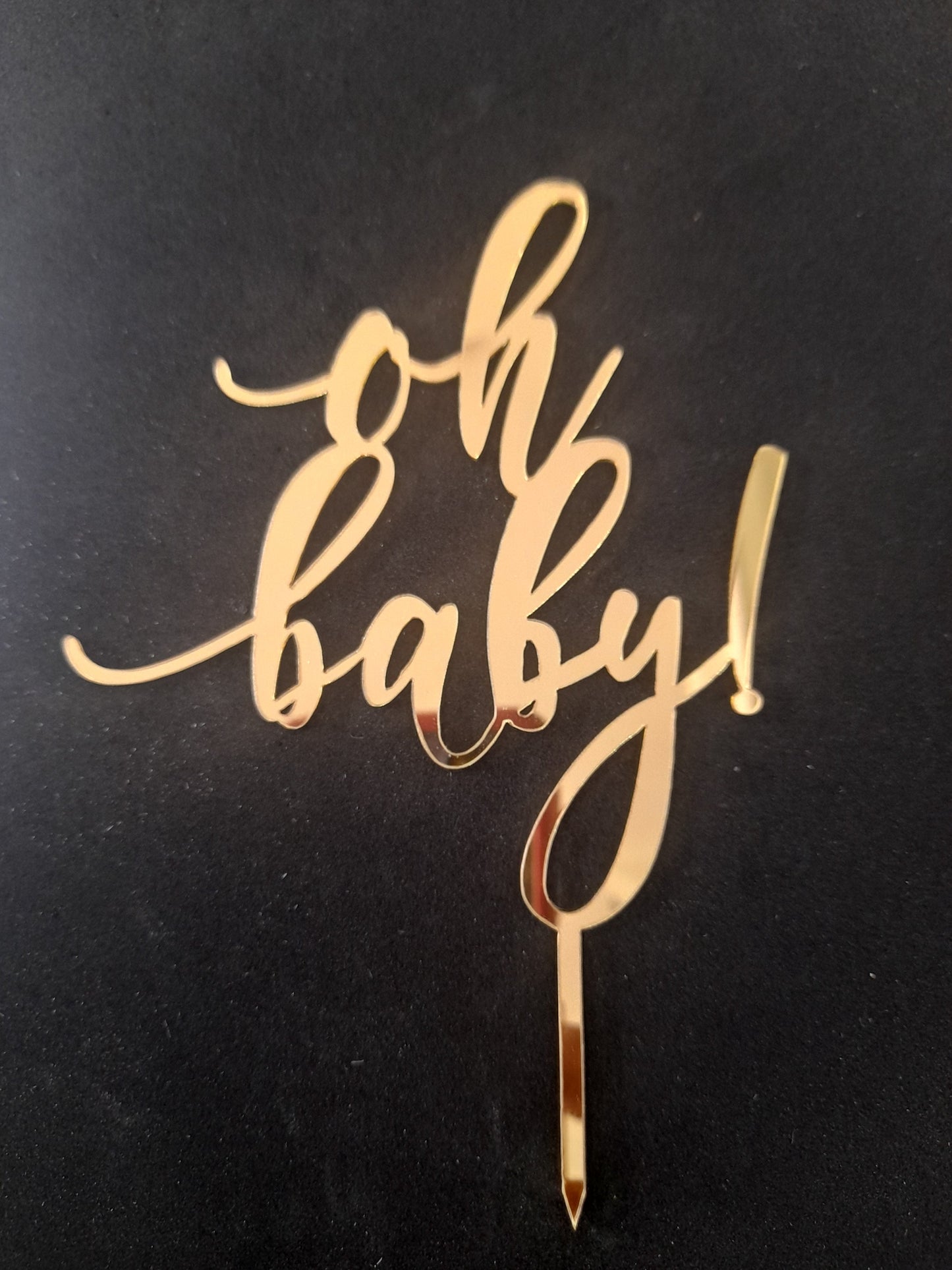 Acrílico oh Baby-Revelación-Embarazada