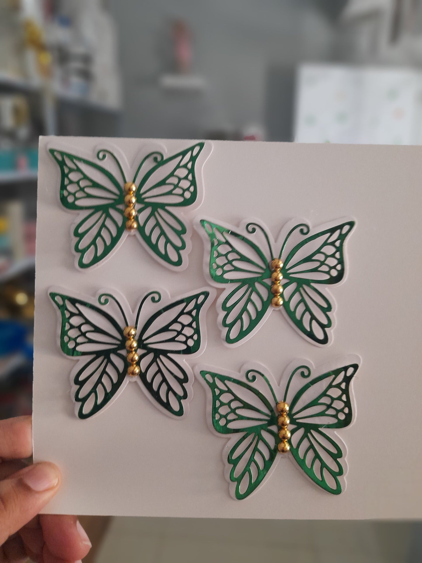 Mariposas 3 pulg. 2 capas DMF