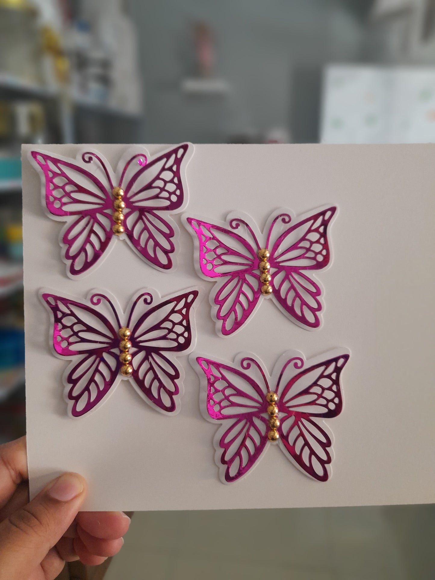 Mariposas 3 pulg. 2 capas DMF