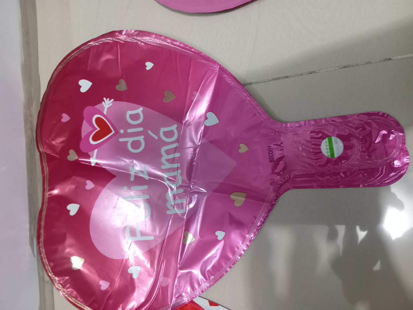 7.6 Globos metálicos 9 pulg motivo de las madres 1.8M