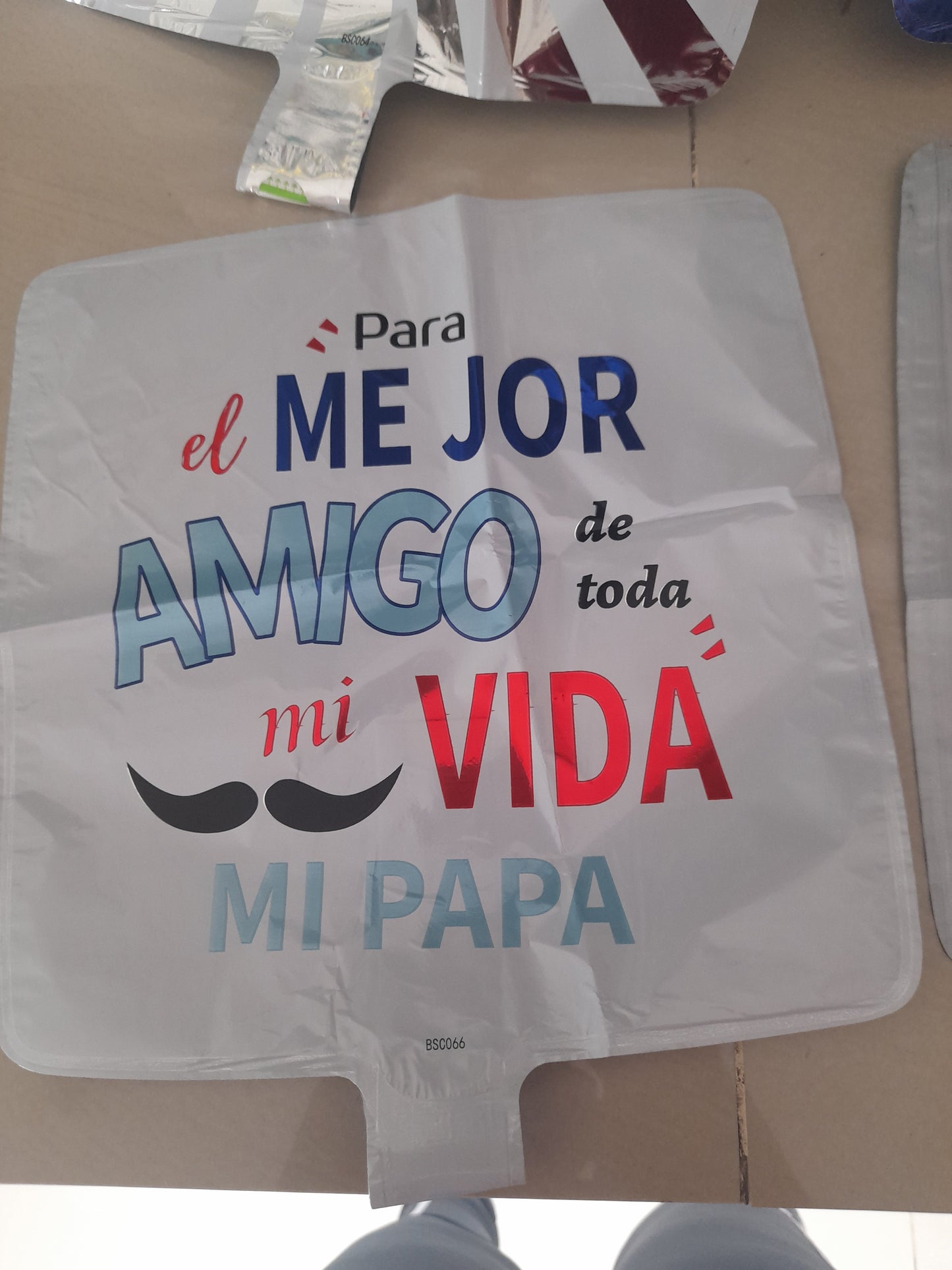7.6 globo #9 para papá DPM