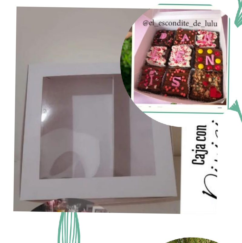 CG2 CAJAS PARA BROWNIES