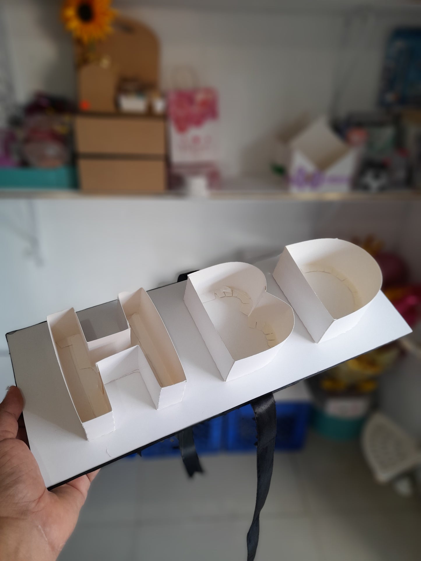 CL caja de letra 14x4.5x4.5 ventana en L (1.8M) T2.0 DPM