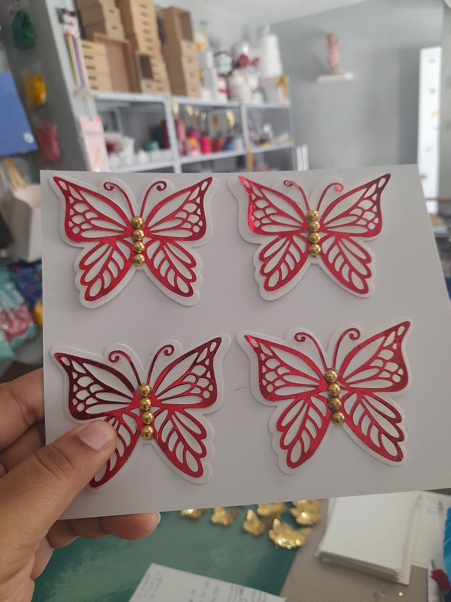 Mariposas 3 pulg. 2 capas DMF