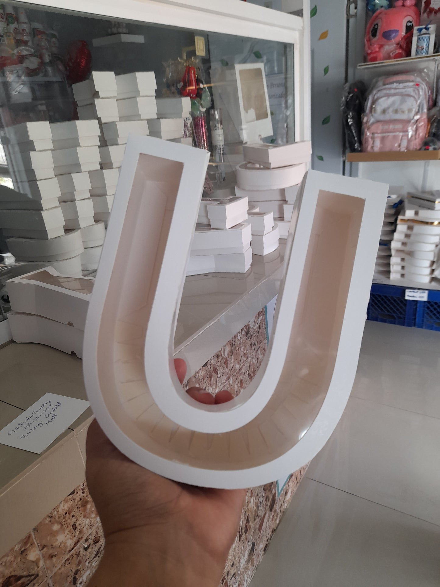 CL LETRAS 8" grosor2"