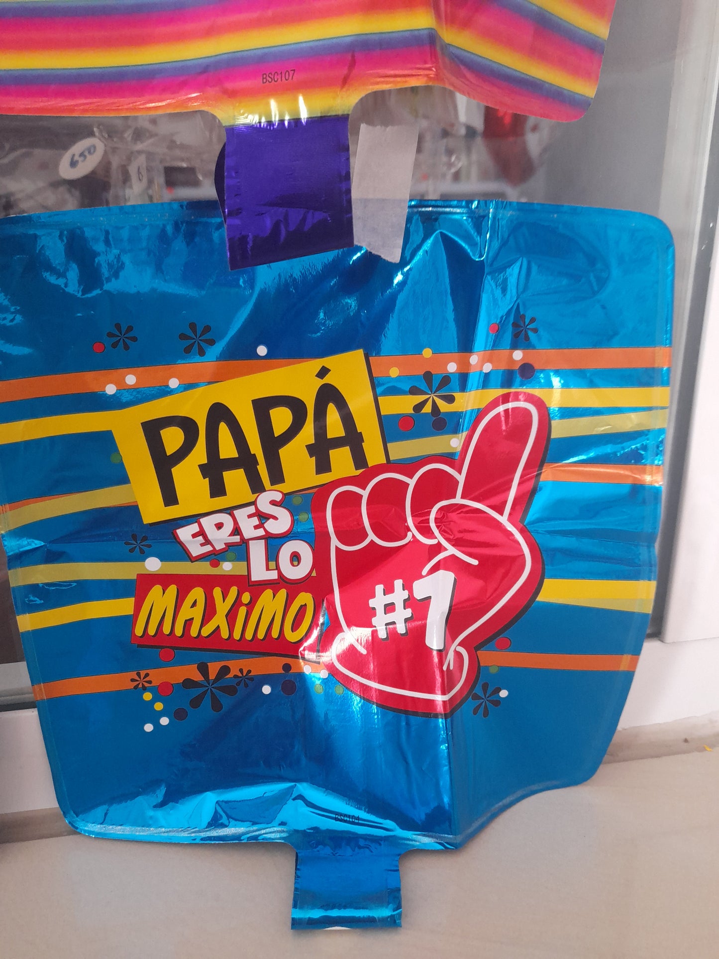 7.6 globo #9 para papá DPM