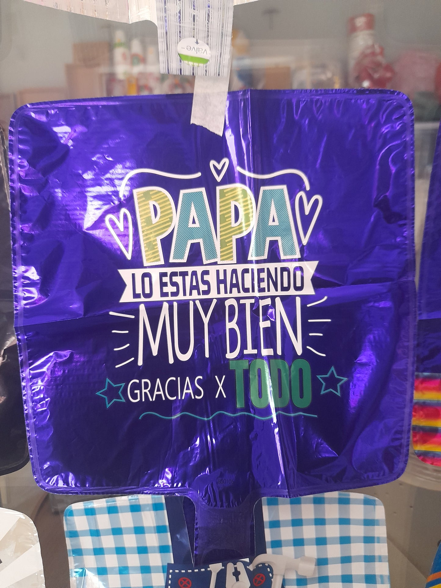 7.6 globo #9 para papá DPM