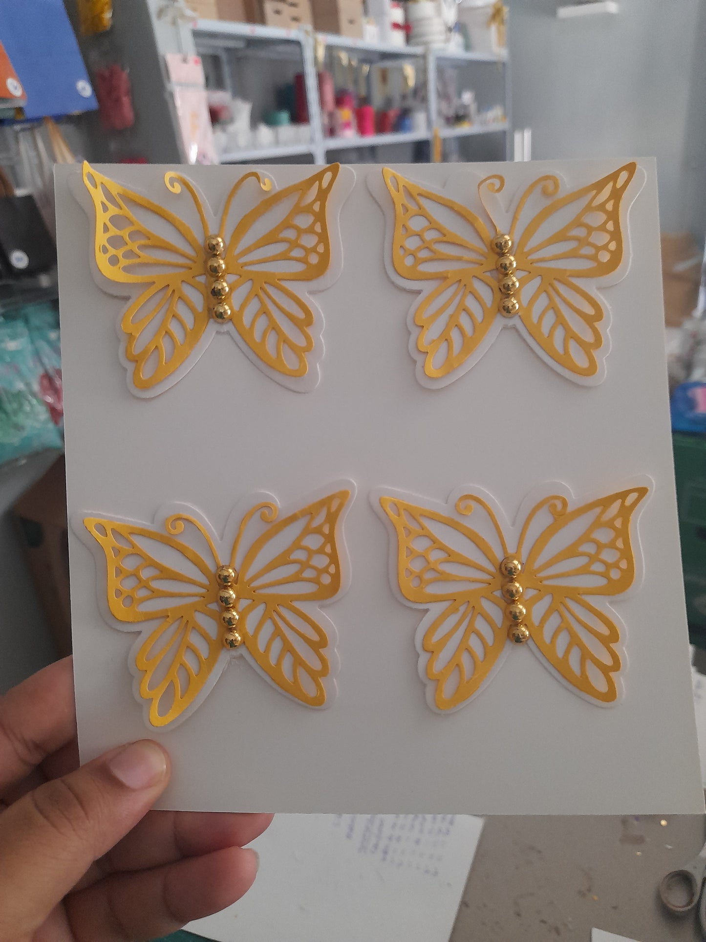 Mariposas 3 pulg. 2 capas DMF