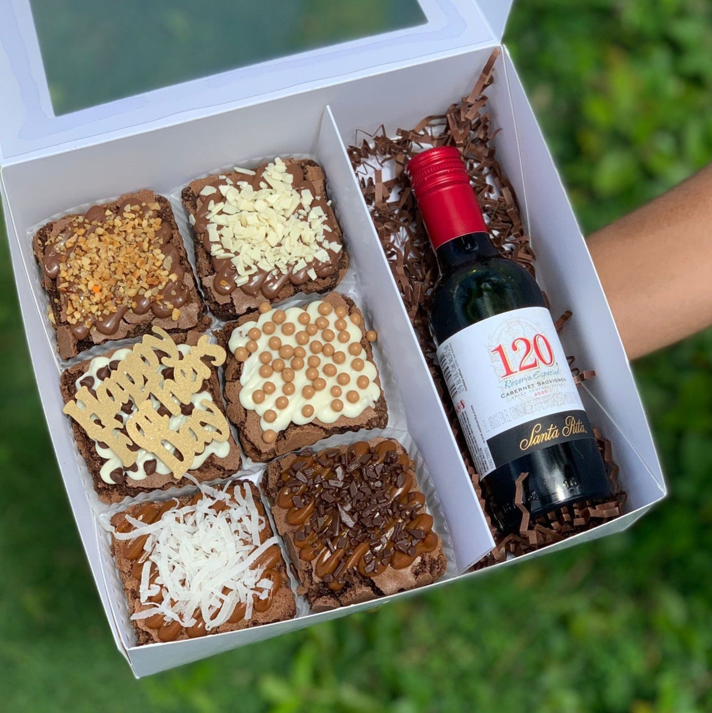 Caja para 9 Brownie CG2