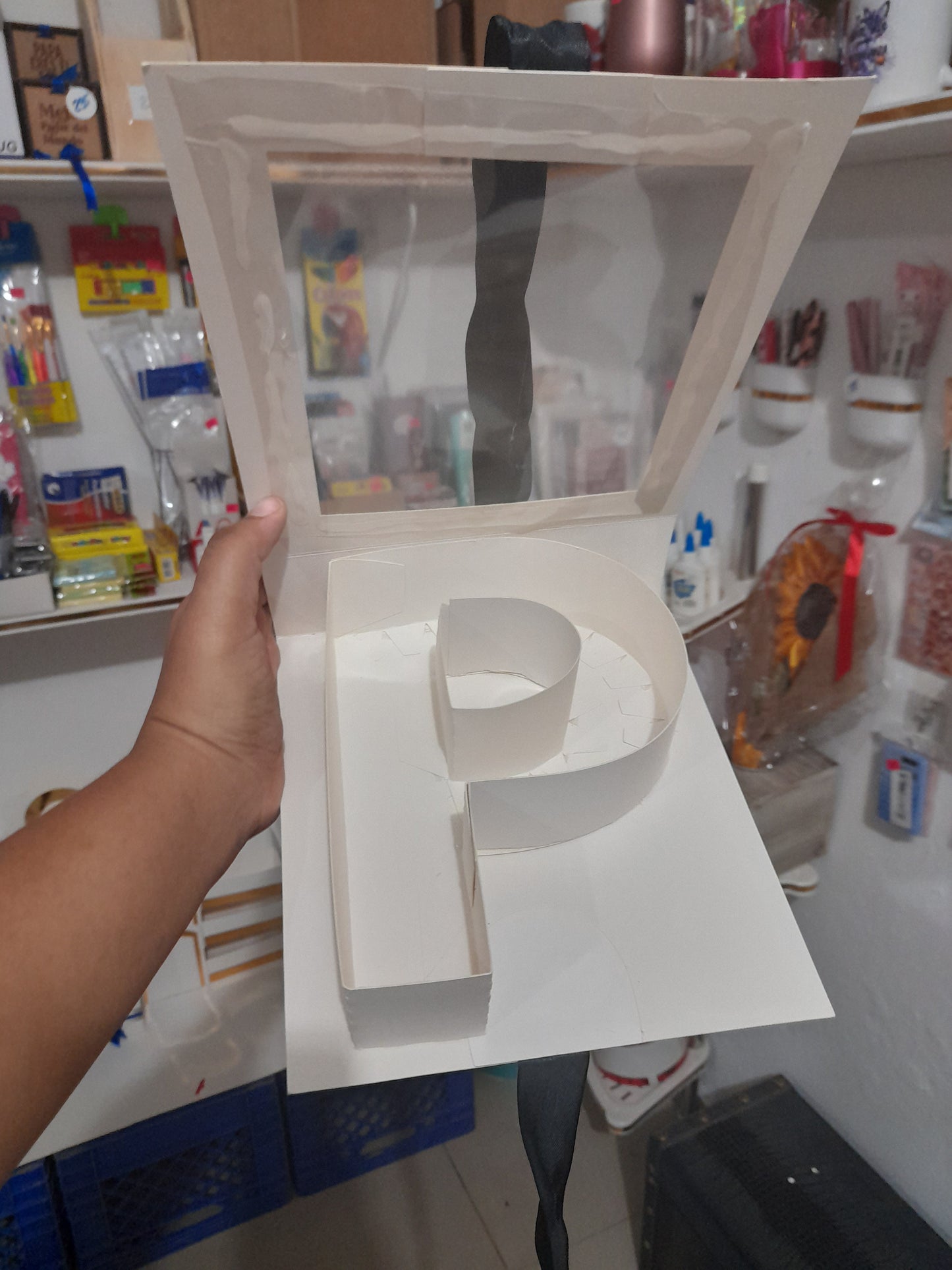 CL Letra tipo libro 8 y grosor 2" sin ventana DPM