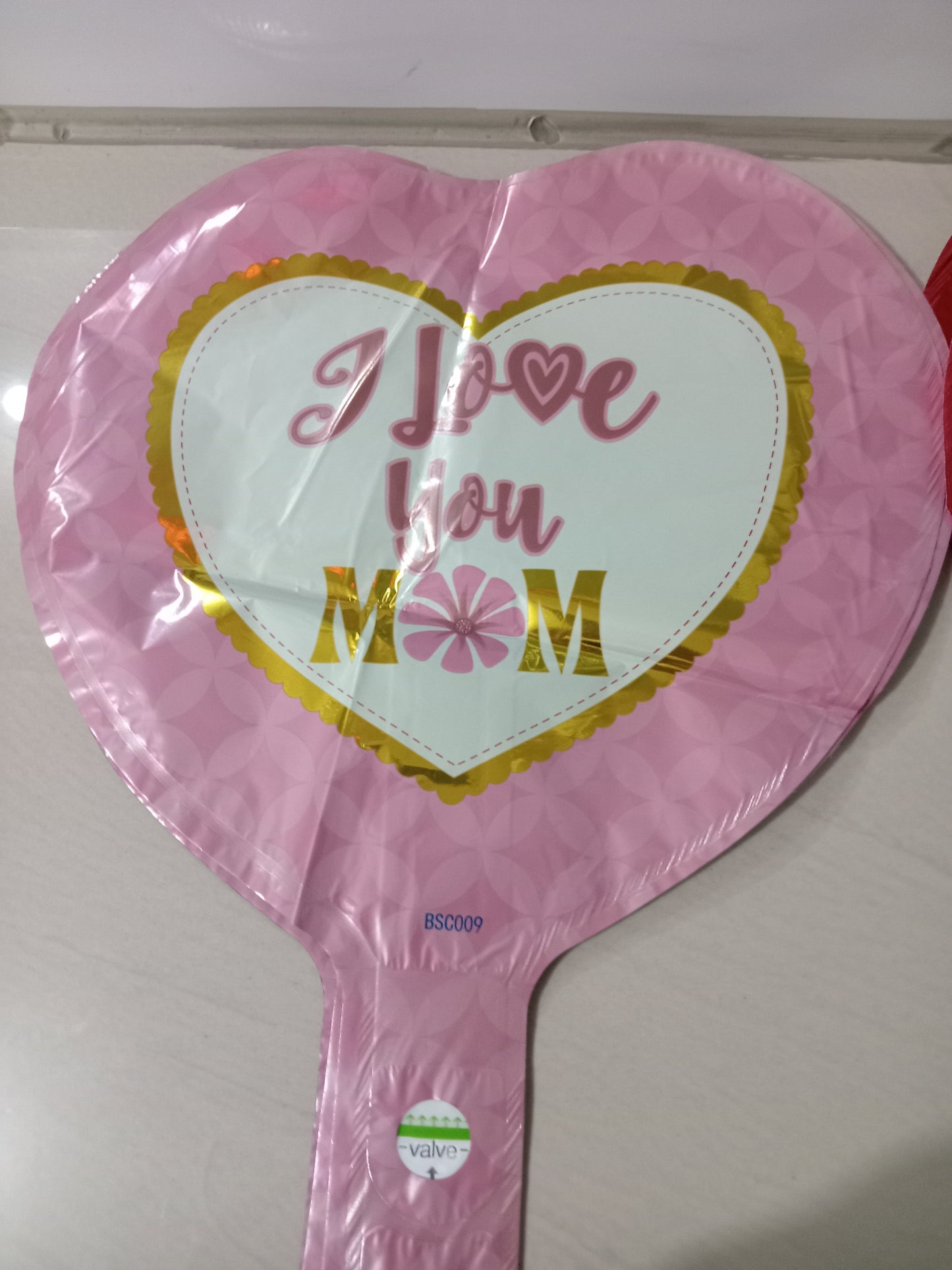 7.6 Globos metálicos 9 pulg motivo de las madres 1.8M
