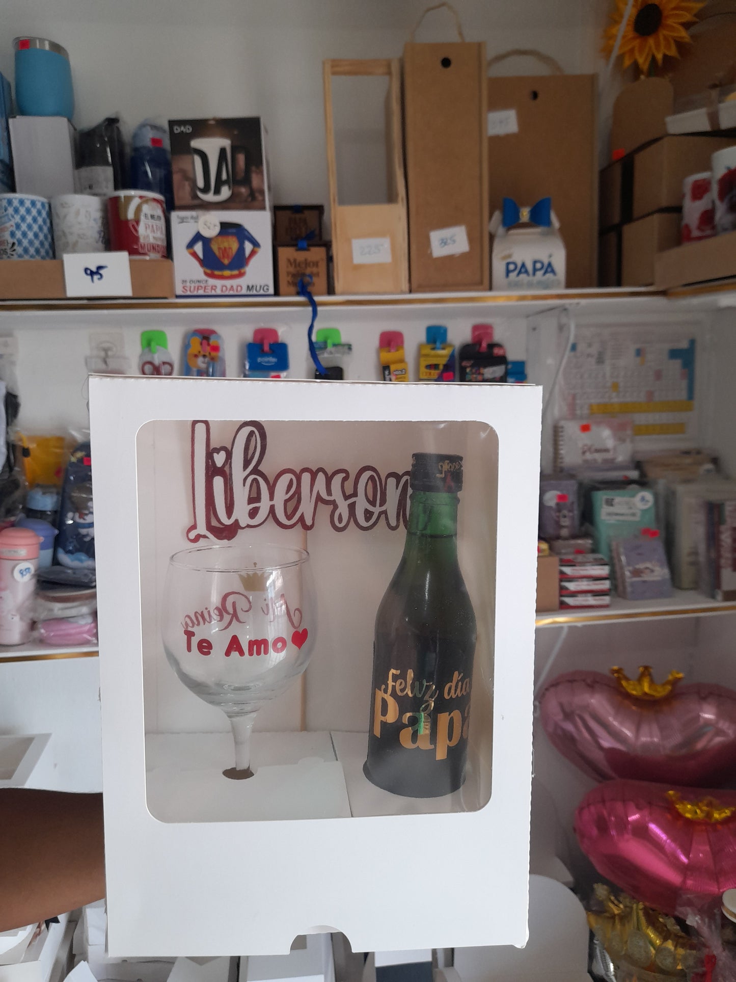 CG2 Caja para copa y botella