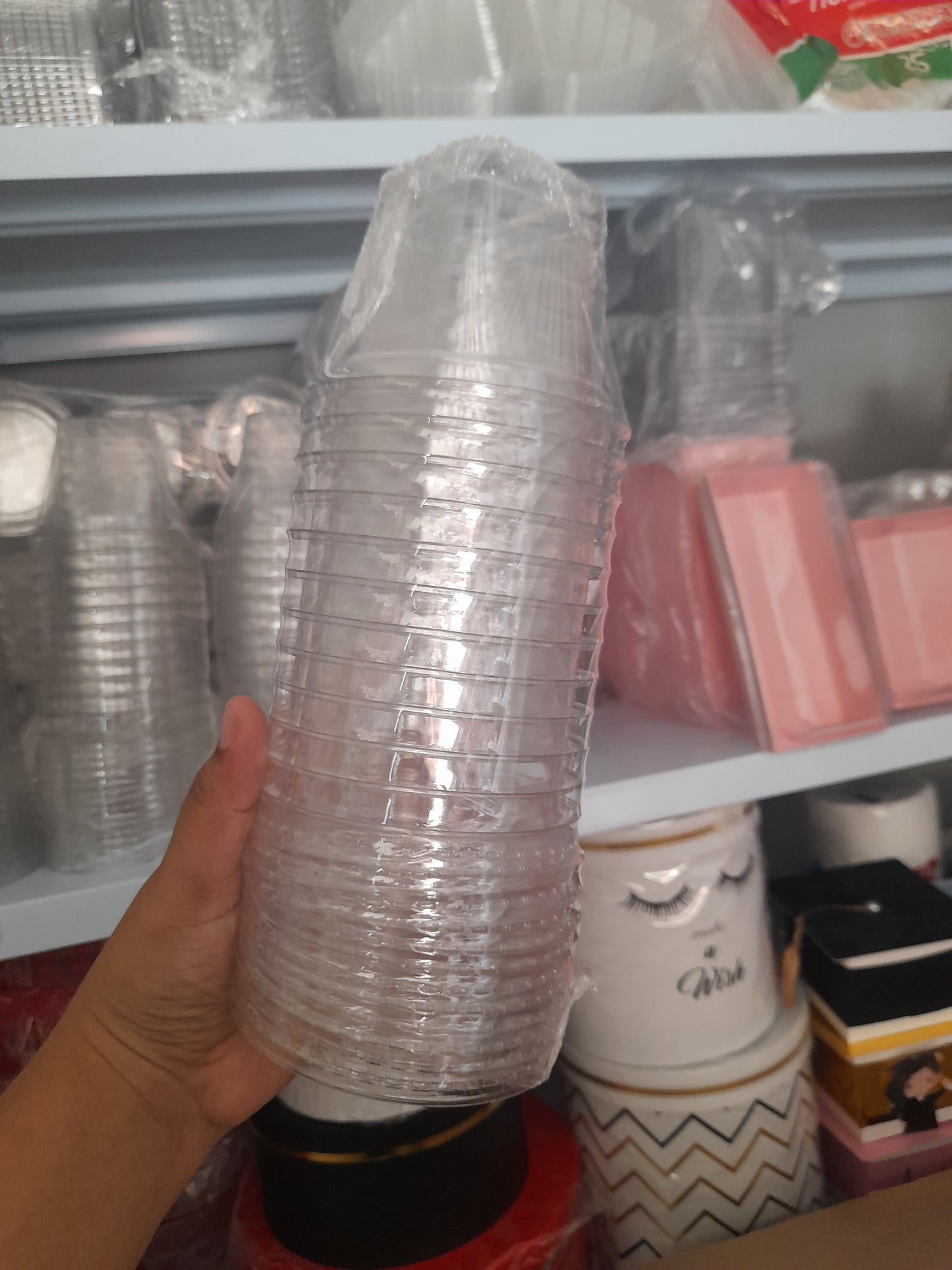 Des06. Vaso pet 8onz.