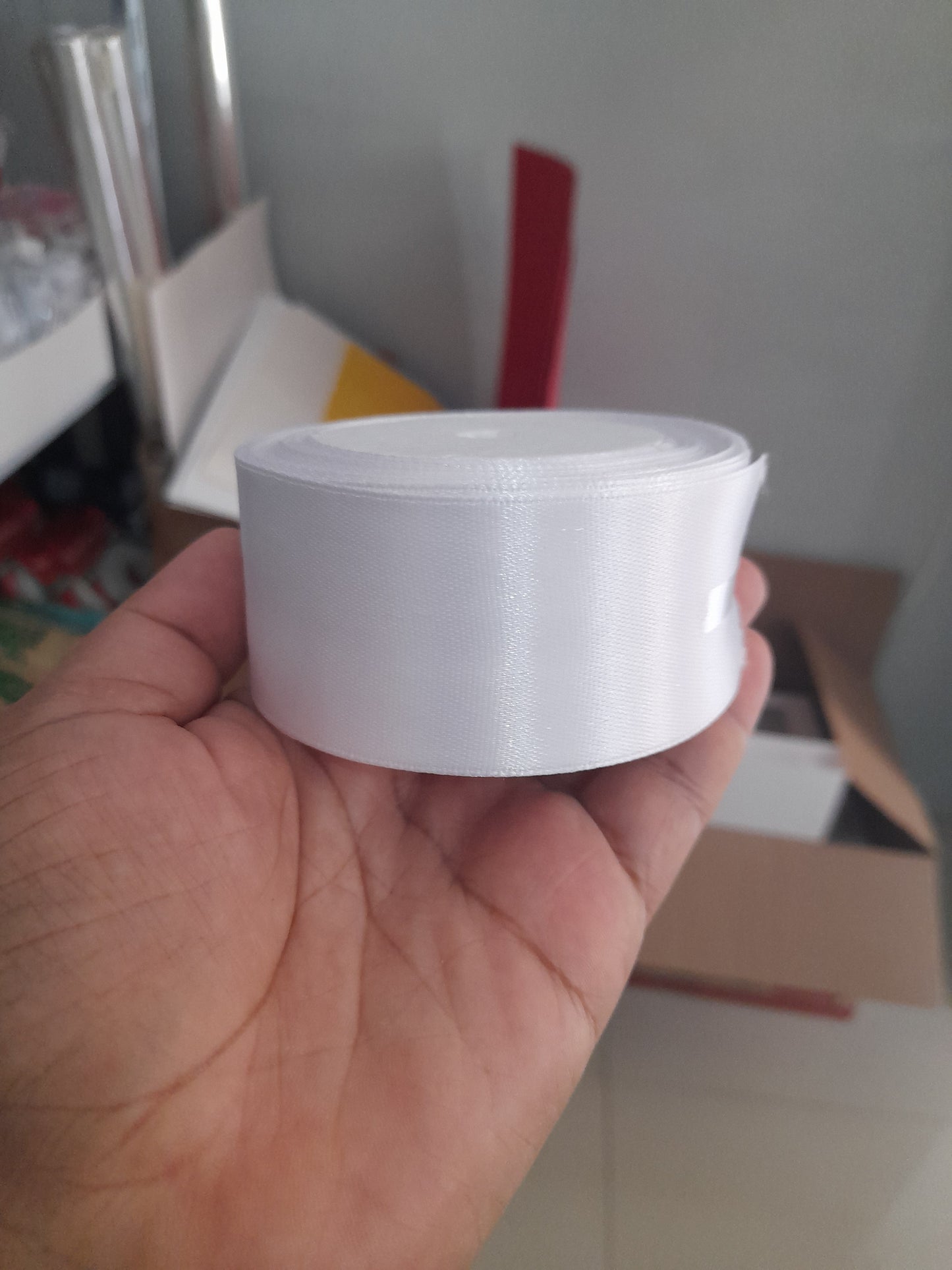 CS1.5 Cinta satin 25 yarda