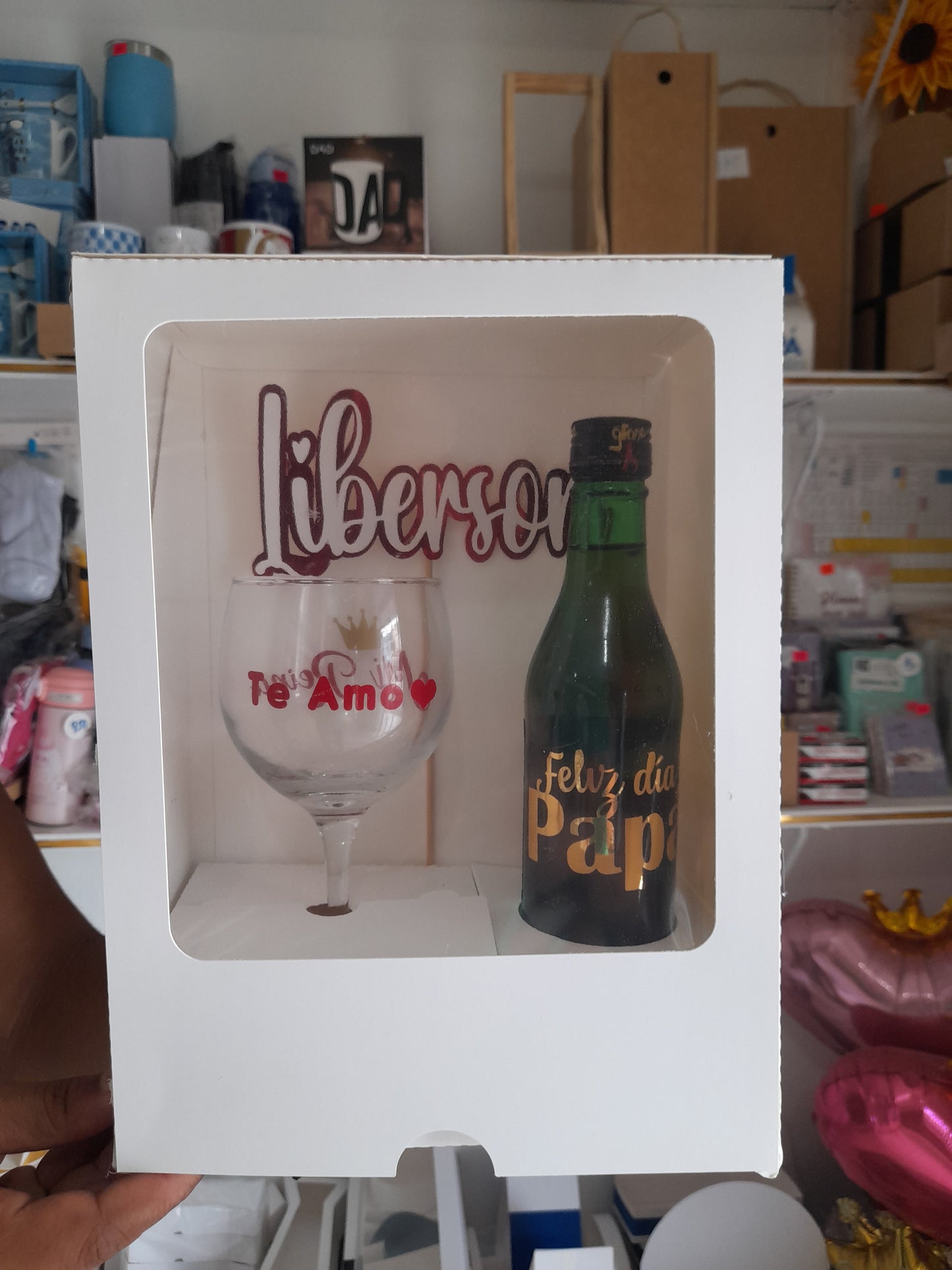 CG2 Caja para copa y botella