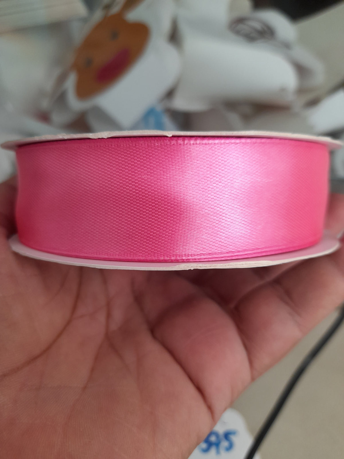 Cinta satinada de 1 pulgada