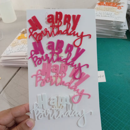 DF letra happy birthday 4"