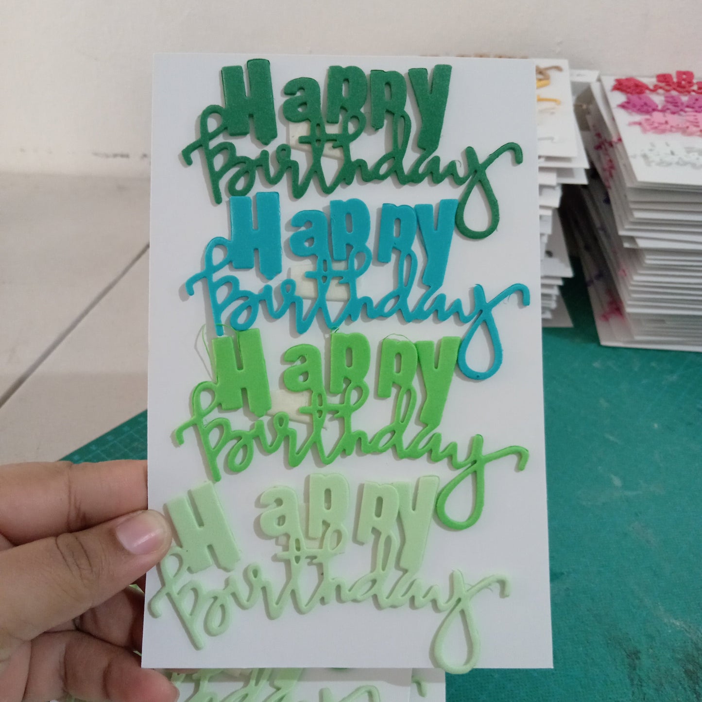 DF letra happy birthday 4"