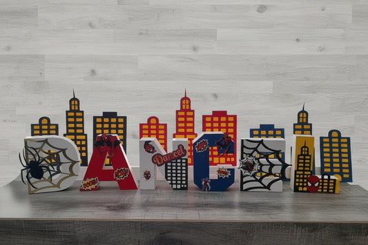 AHR LETRA 3D DECORADA