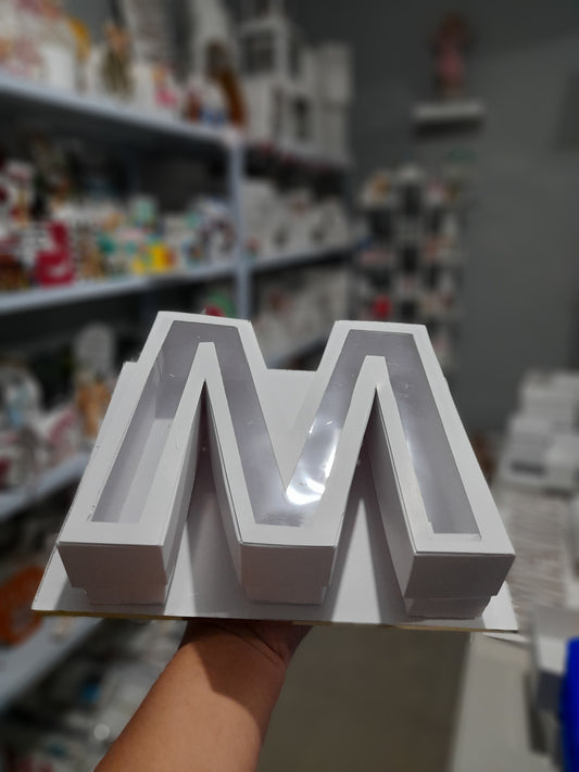 CL caja de letra M con base 1.8M