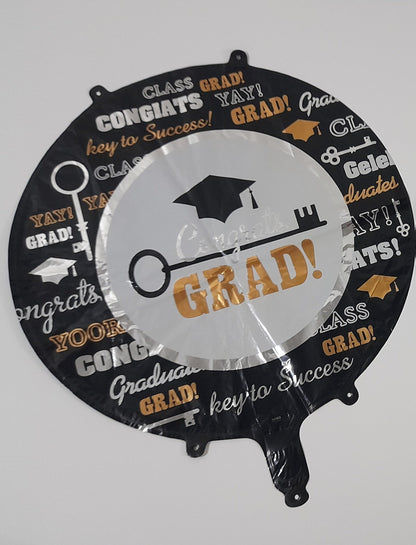 7.6 Globos graduación de 18 pulg 1.3G