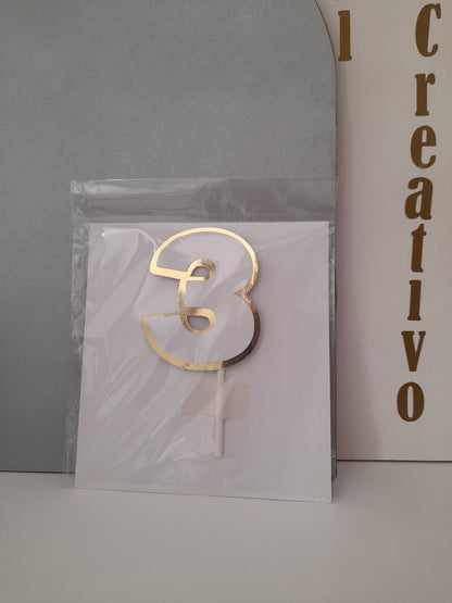 DIN números 3"