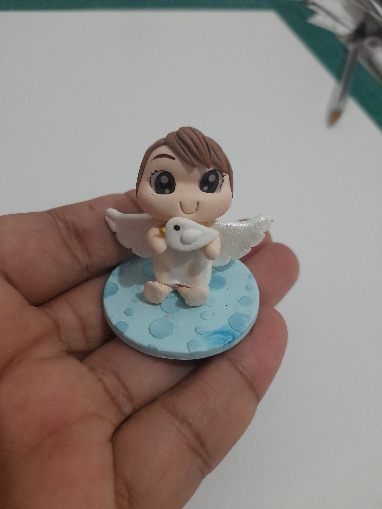 1.92 angelitos porcelana