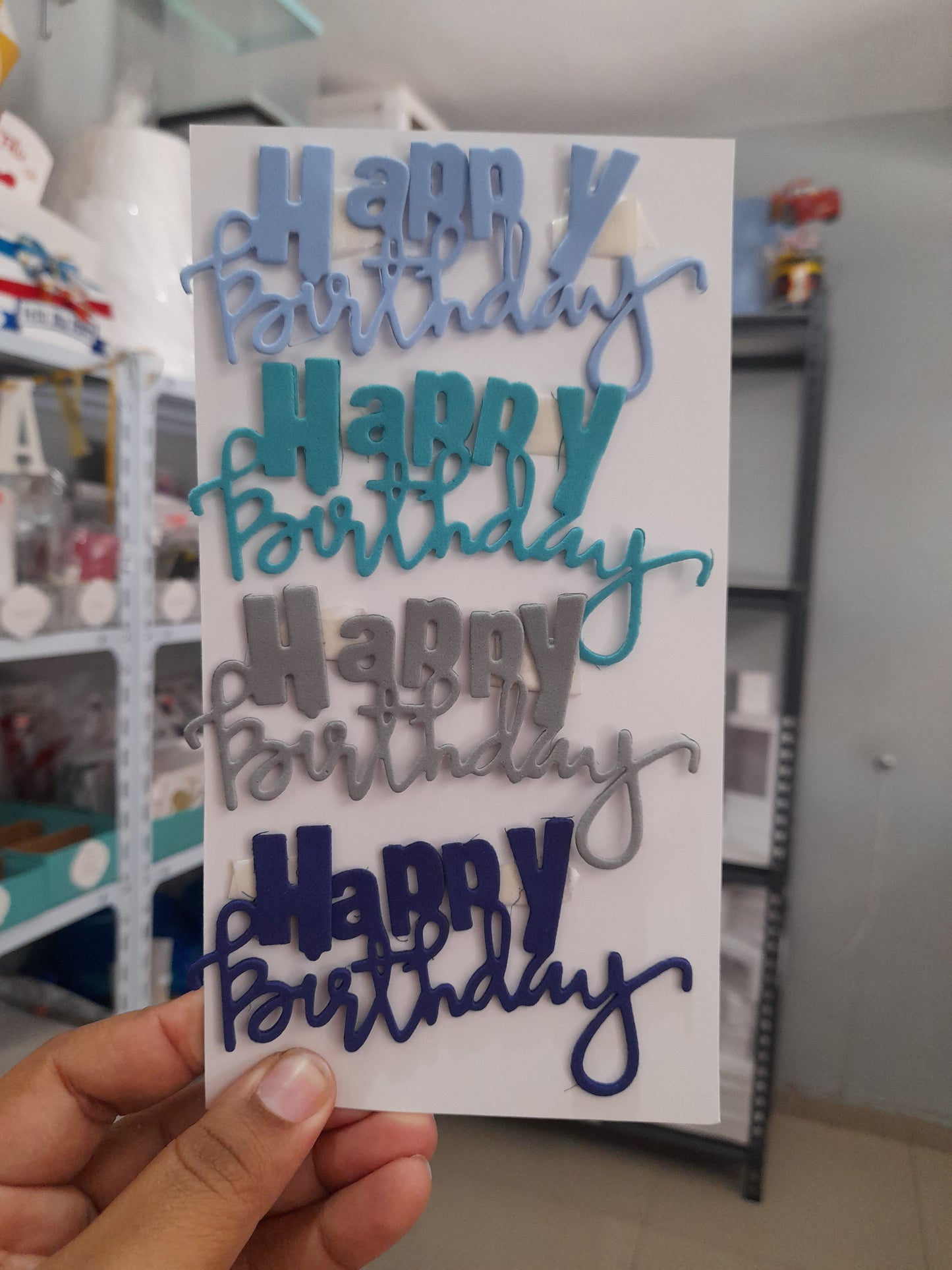 DF letra happy birthday 4"