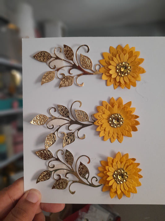 Flores girasoles DMF