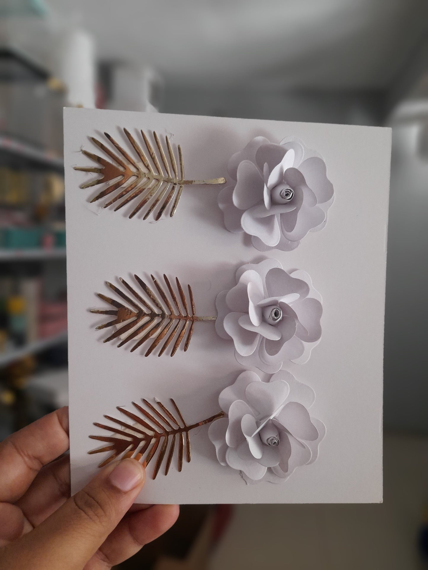 Flores de papel Rosas 2" DMF