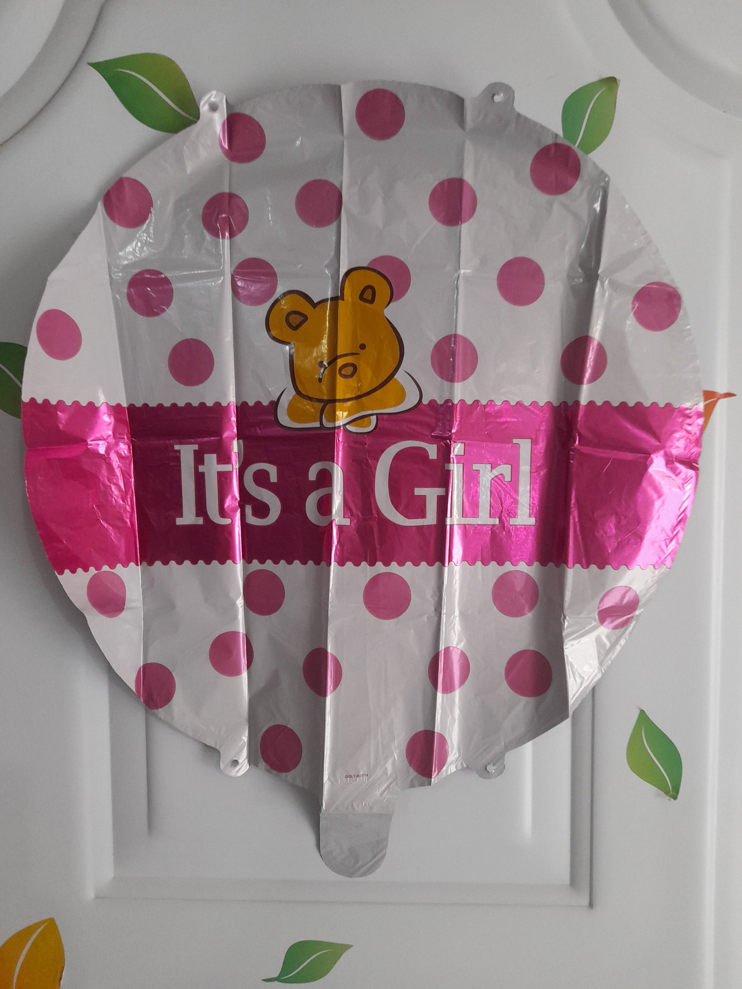 7.6 Globos de 18 pulgadas baby niña
