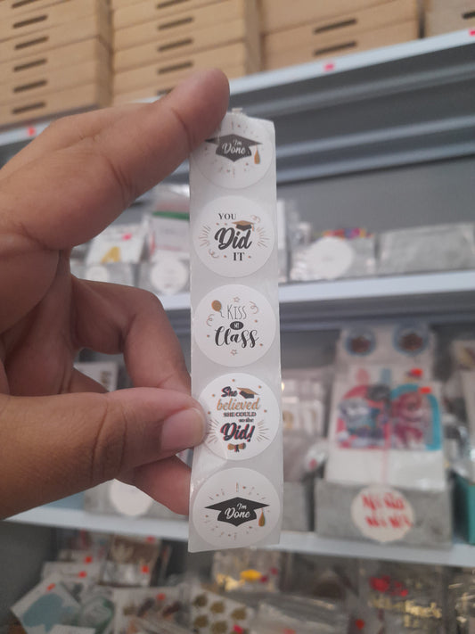 DV sticker 0.5 pulg 25 und graduación 1.3G