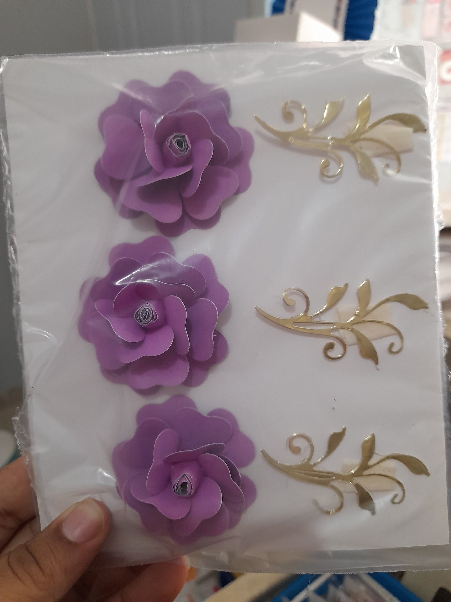 Flores de papel Rosas 2" DMF