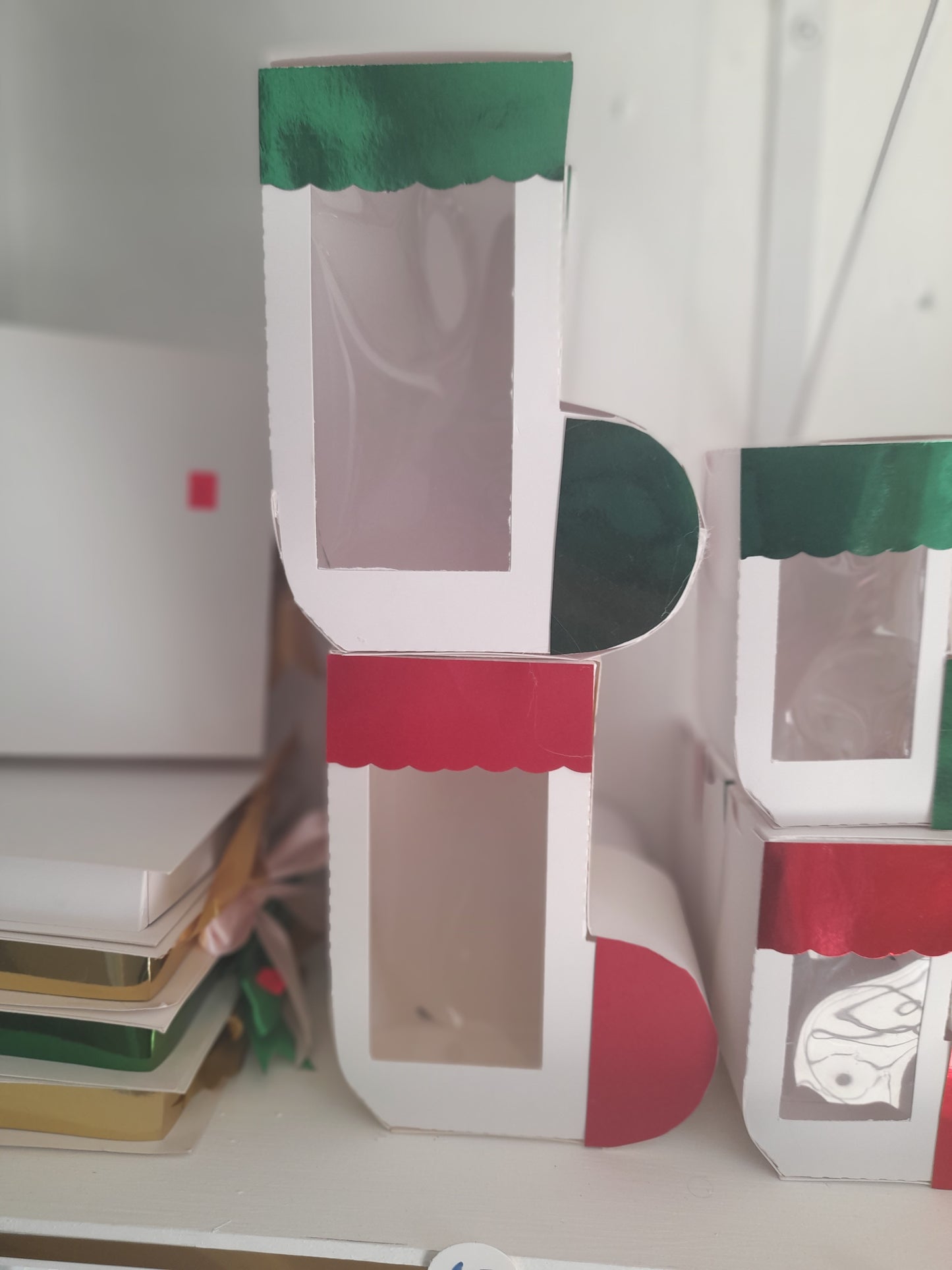 Botas navideñas