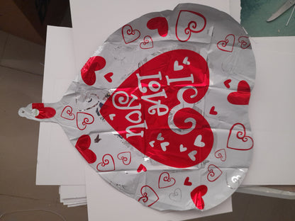 7.6 Globos temático san valentin BSA