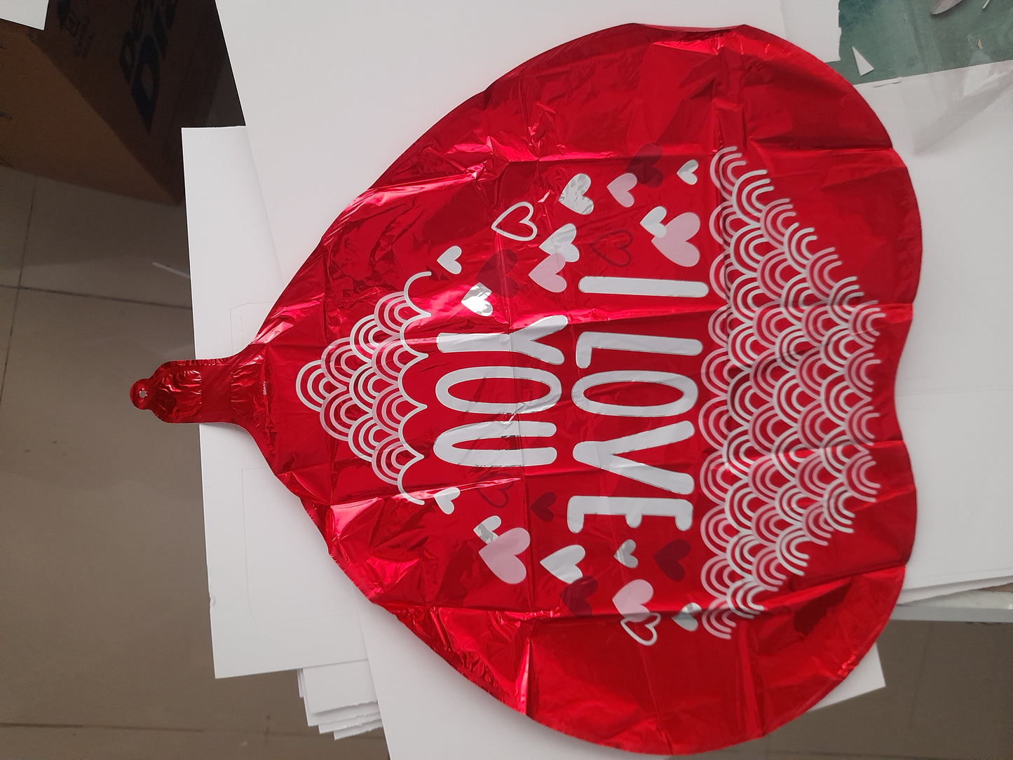 7.6 Globos temático san valentin BSA