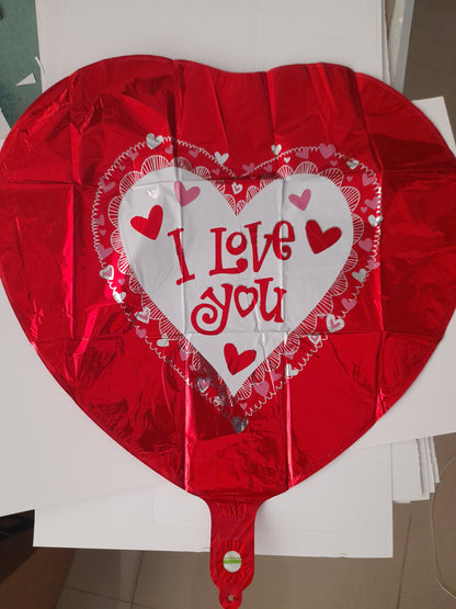 7.6 Globos temático san valentin BSA