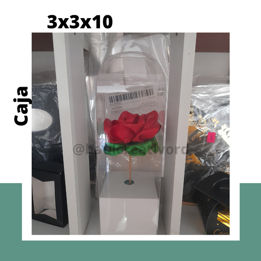 Caja de acetato para Flores 1.8M