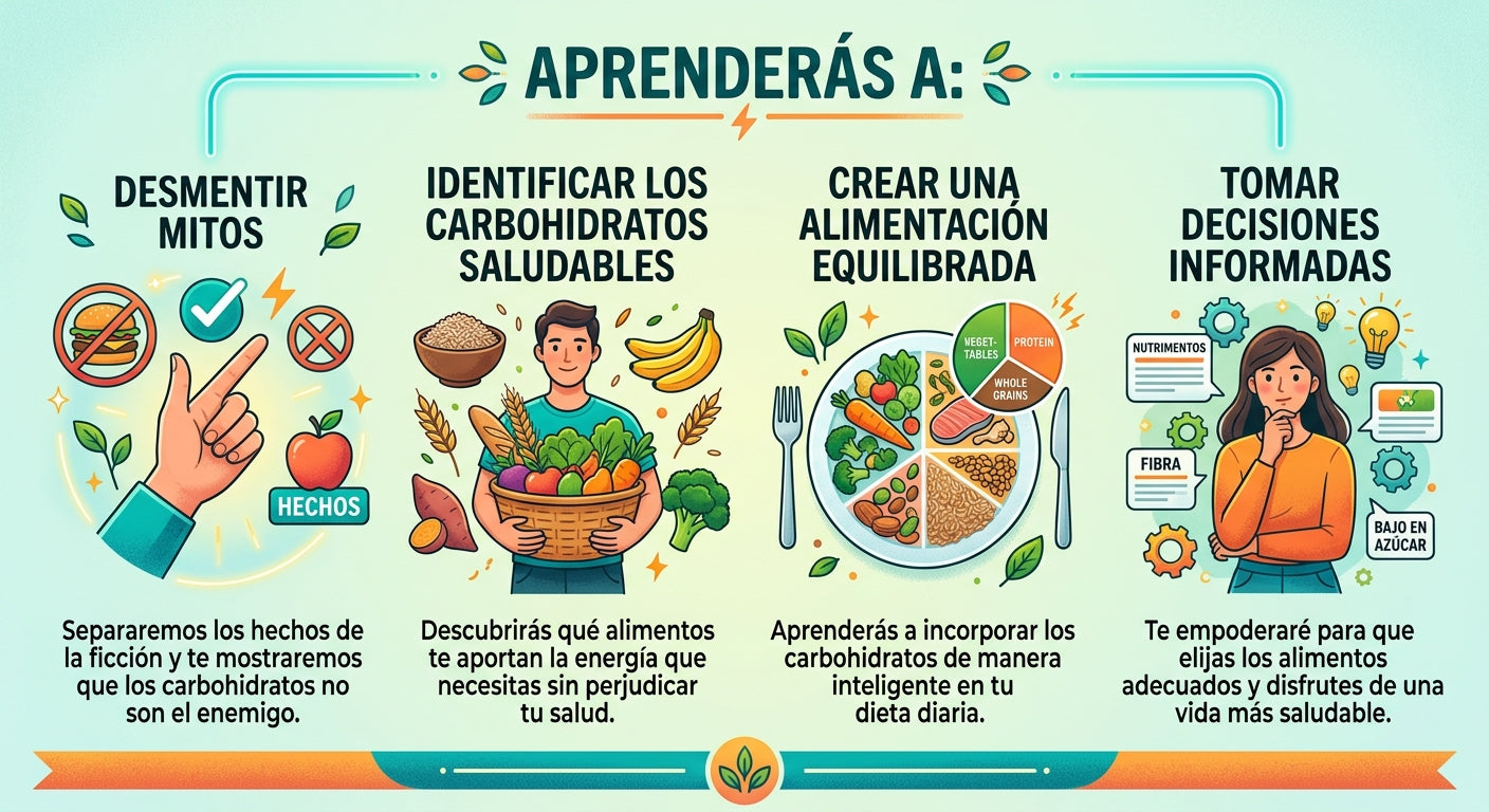 Carbohidratos sin culpa