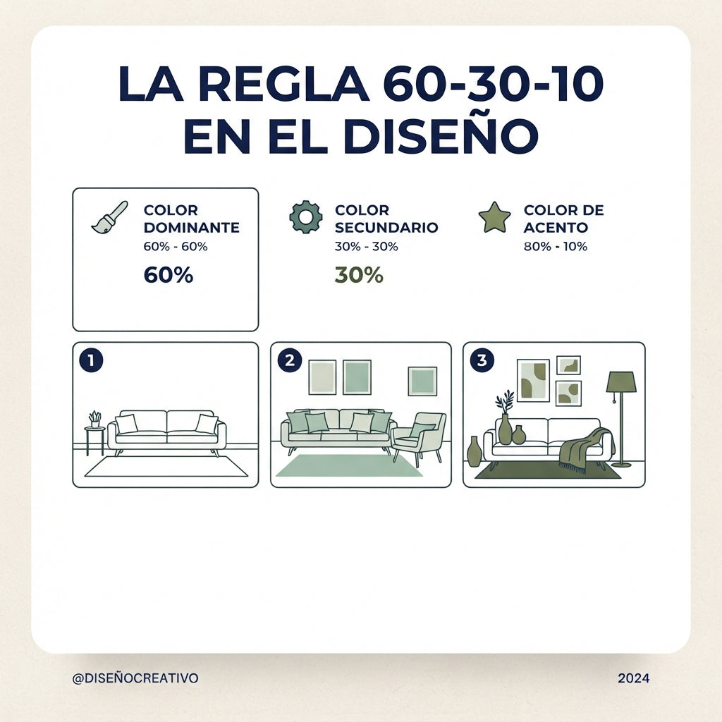 La Regla 60-30-10 en el Diseño