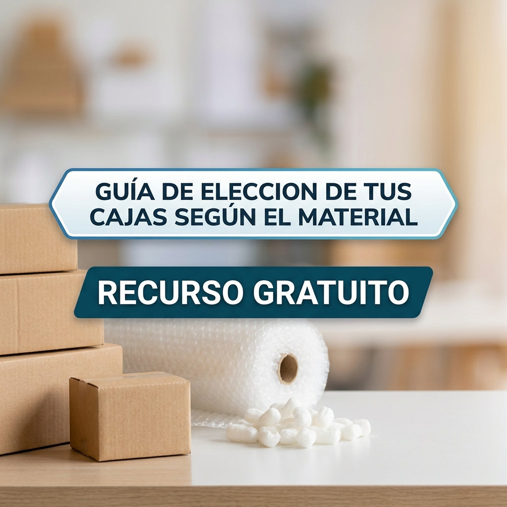 GUIA ELEGIR LA CAJA CORRECTA según el material